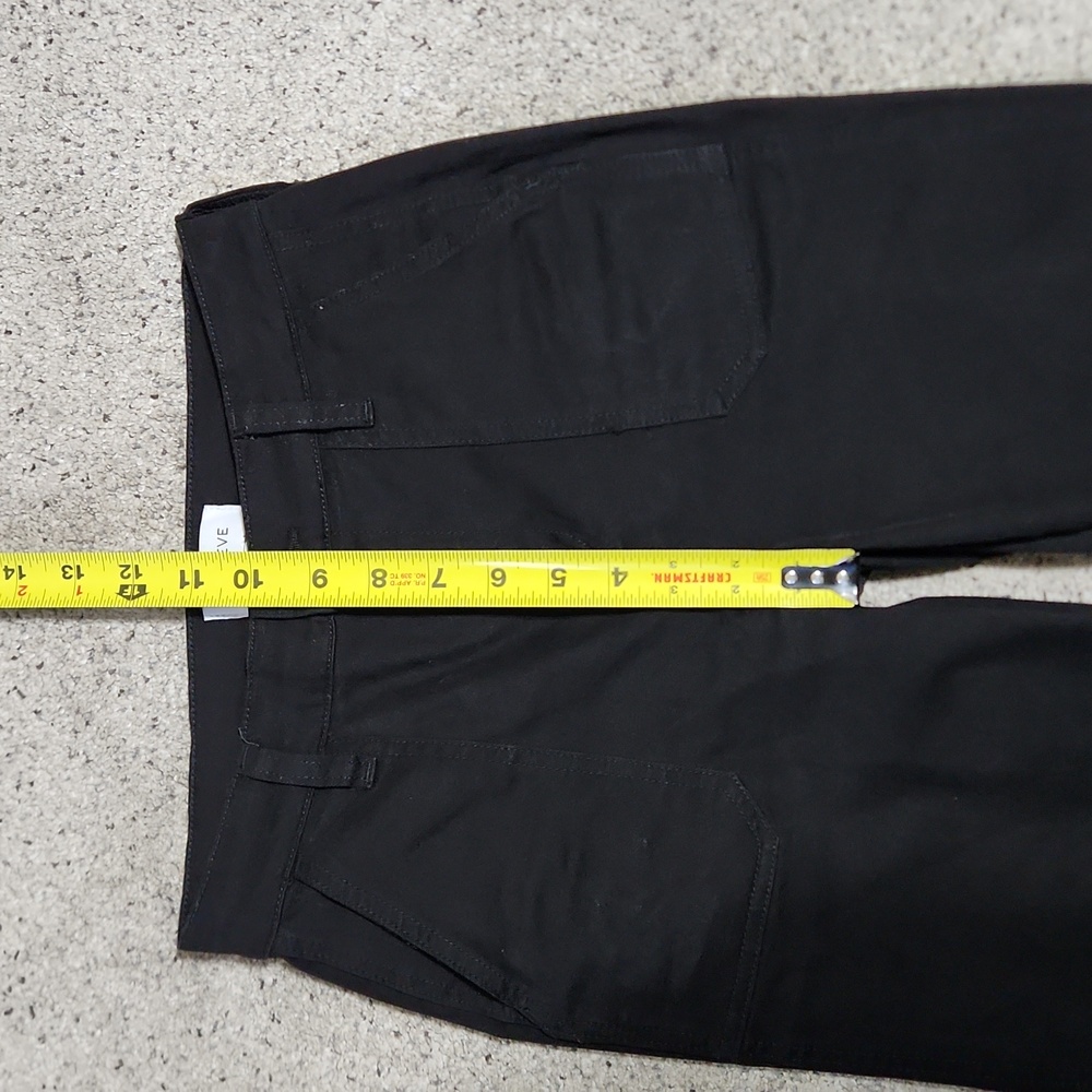 Evereve Payton‎ Utility Ankle Slit Pant in Black Size 24 - Picture 8 of 11
